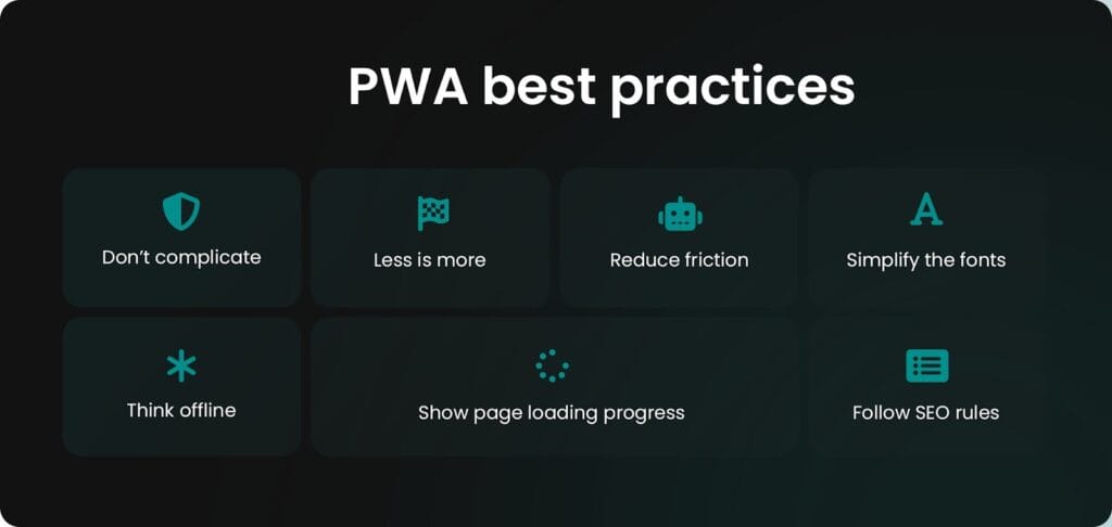 PWA best practices